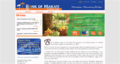 Desktop Screenshot of bankofmakati.com.ph